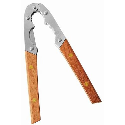 AS ONE 802701 YK Tonbo Rose Handle Walnut Cracker with Blade, 5186y