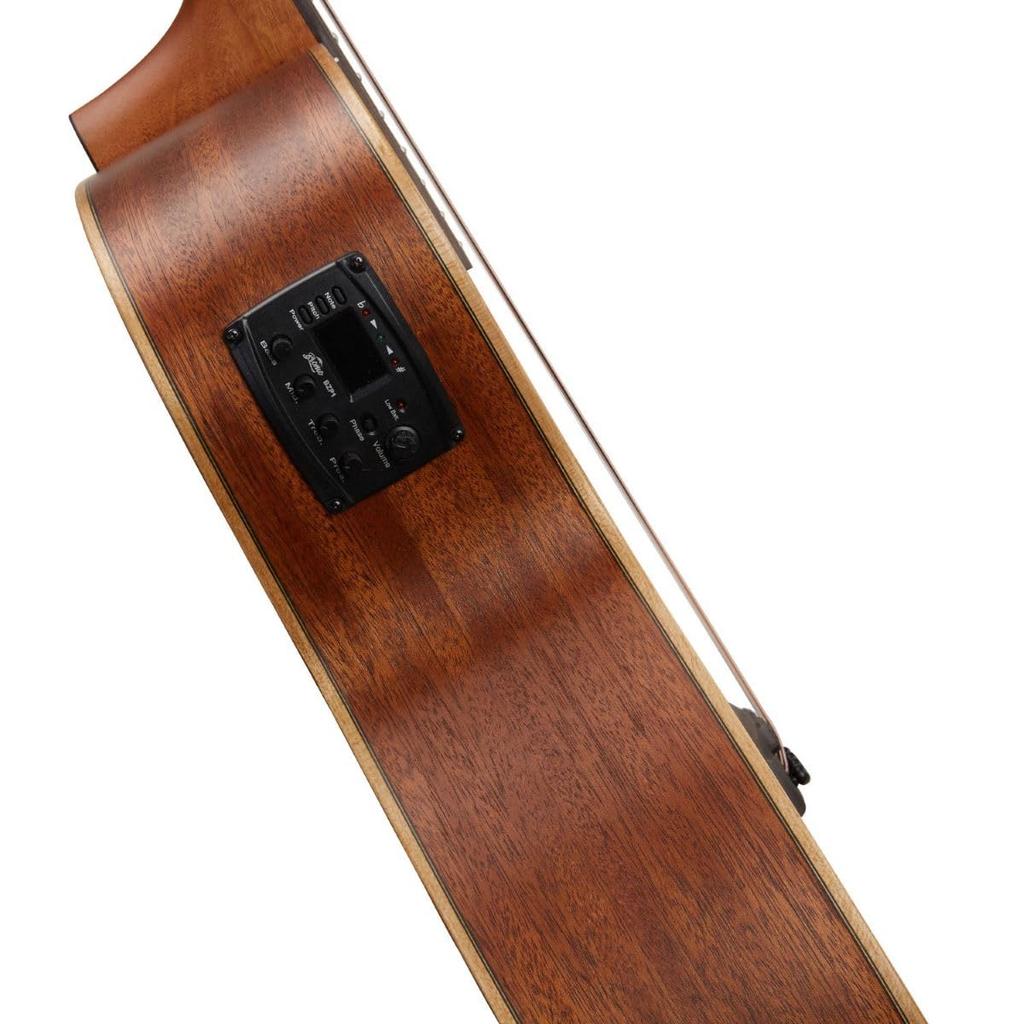 Bromo BAT4CE Electric Acoustic Guitar Solid Top Gig Bag Included Acoustic Guitar Bromo