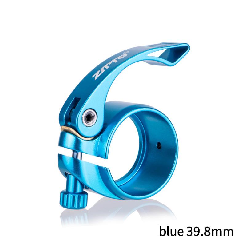 Buy Aluminum Alloy Bicycle Seat Tube Clamp 39.8mm Folding Bike Seat