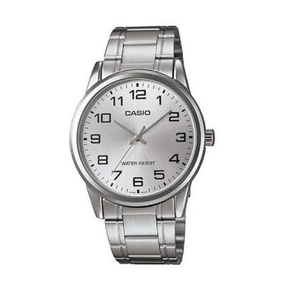 [Cio] MTP-V001D-7B Men's Round Analog Metal Wristwatch