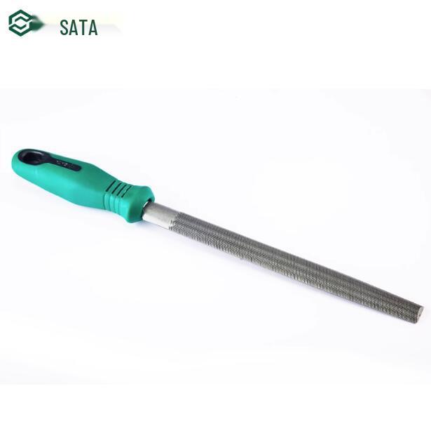 SATA Metalworking Coarse Tooth Half-Round Steel File 03931-34