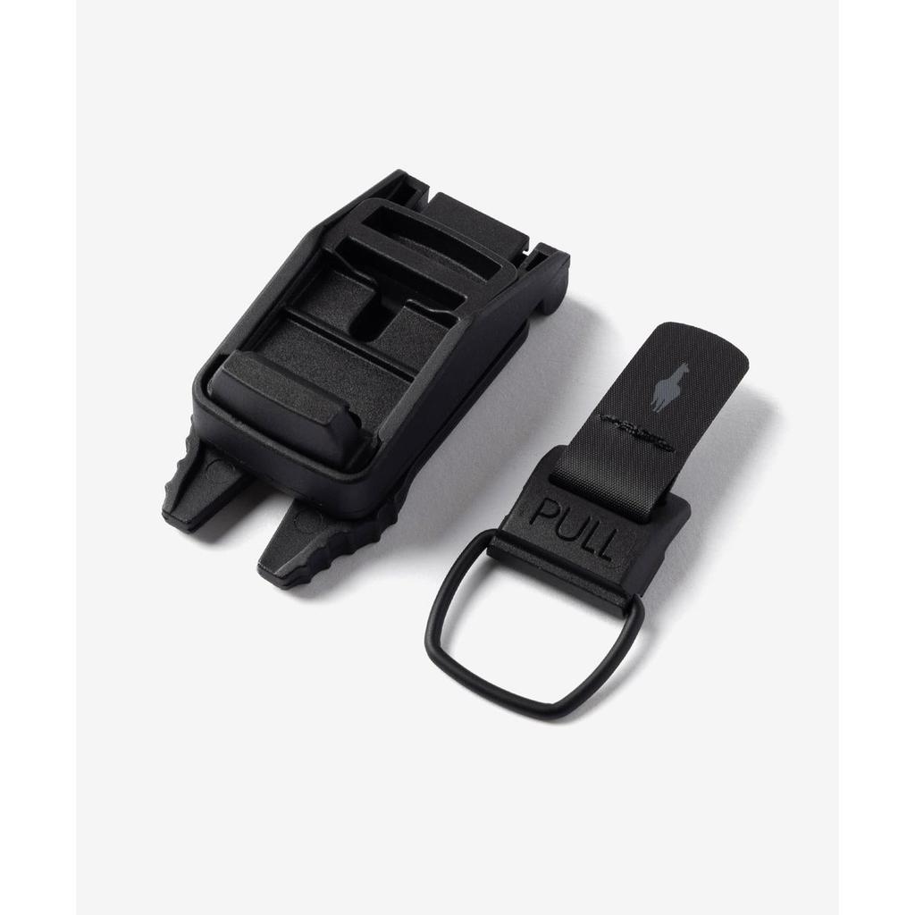 ALPAKA HUB Tactical Clip AB010450100 Black Hypalon Bag Accessory Quick Release Clip