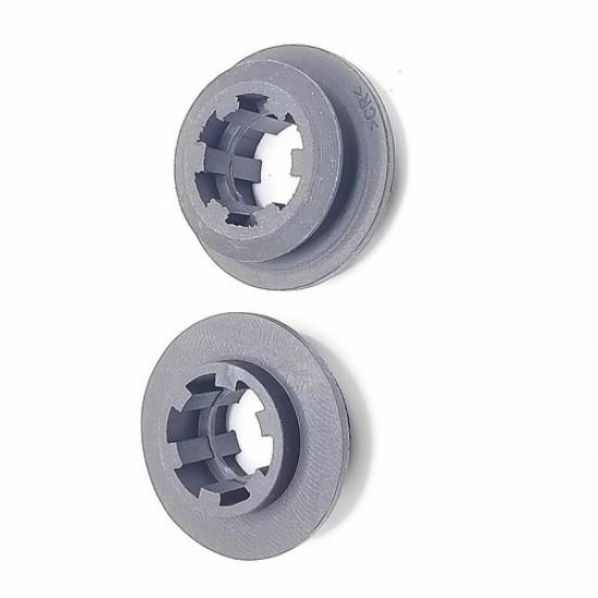 2pcs Upper Rubber Cushion Bushing Radiator Mount For Toyota Corolla 2009 -