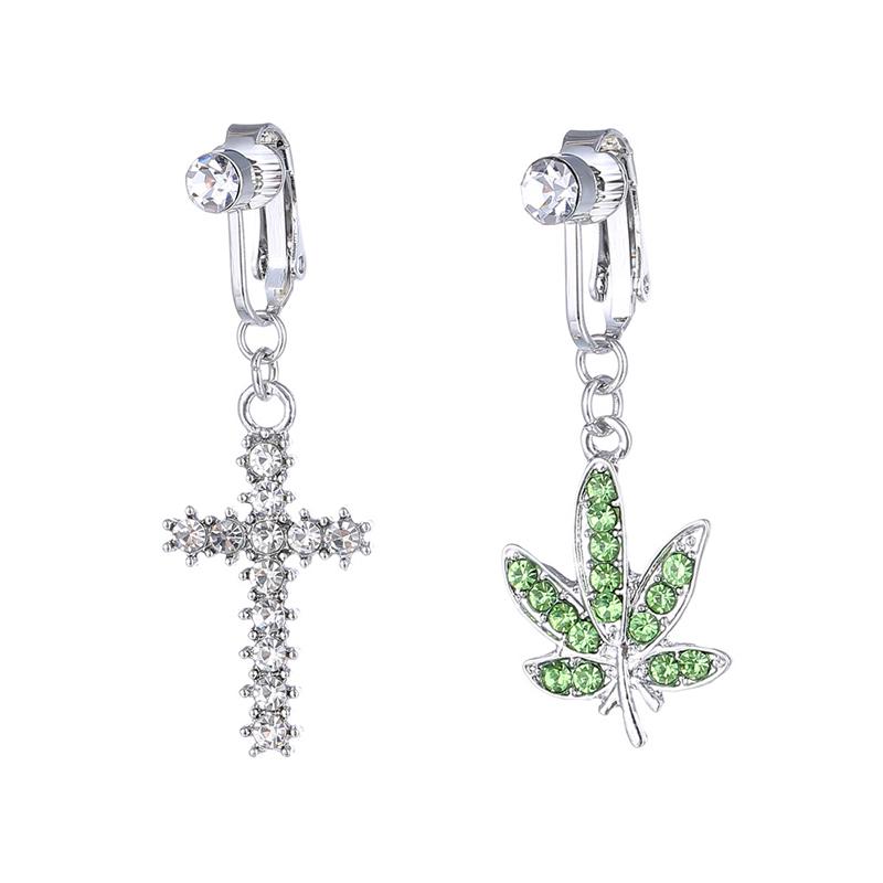 Falešný kroužek do pupíku Falešný klip na piercing do břicha Nepropichovací přívěsek Kroužek do pupíku pro ženy Visící šperk do těla