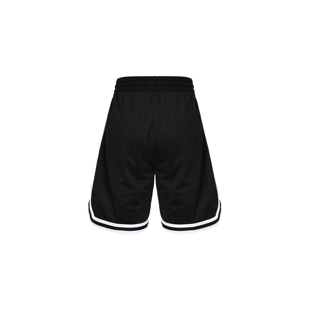 Nike Gestreifte Colorblock Lockere Bequeme Gerade Basketballhose Herren Unterteile Schwarz FN2652-010