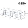 Transparent Acrylic Utensil Organizer - Chopstick, Spoon, Fork, Spatula Holder for Kitchen Drawer.