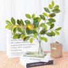 Artificial Lemon Branches Lemon with Green Leaves Lifelike Fake Lemon Leaf Picks Home Table Decoration Garden Kitchen Vase Decor