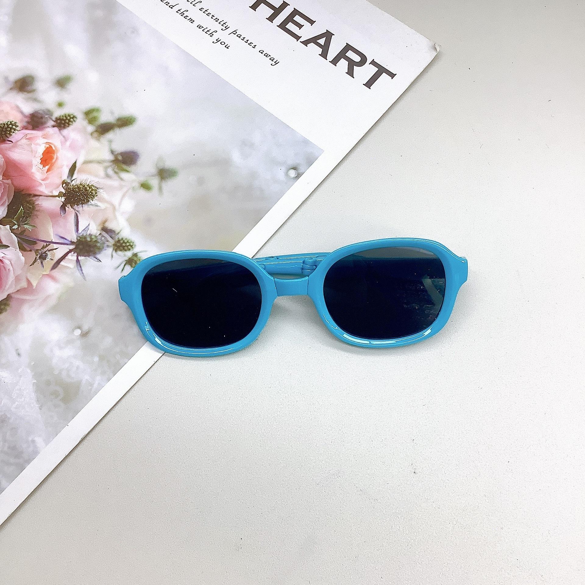 

Fashion Box Children S Sunglasses Sunshade Uv Protection Children S Glasses Folding Baby Glasses