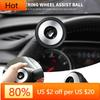 2026 Hot For Renault Interior Stickers Car Steering Wheel Booster Grip Ball Turning Hand Control Spinner Knob 360 Degree For Ren