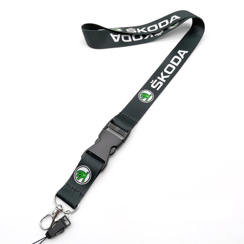 Rkwcr1 Llavero para Coche Cuerda Decorativa de Lanyard para Teléfono para Skoda Yeti Superb Kamiq Karoq Kodiak Fabia Tour Kodiaq Octavia A7 RS VRS 2025