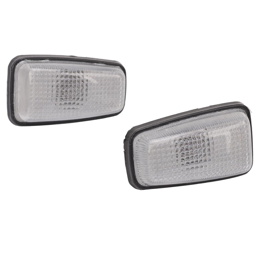 2 Stück Seiten-LED-Blinkerleuchte 632567 Seitenmarkierungs-Blinkerleuchte Ersatz für Peugeot 106 306 406 806 Expert