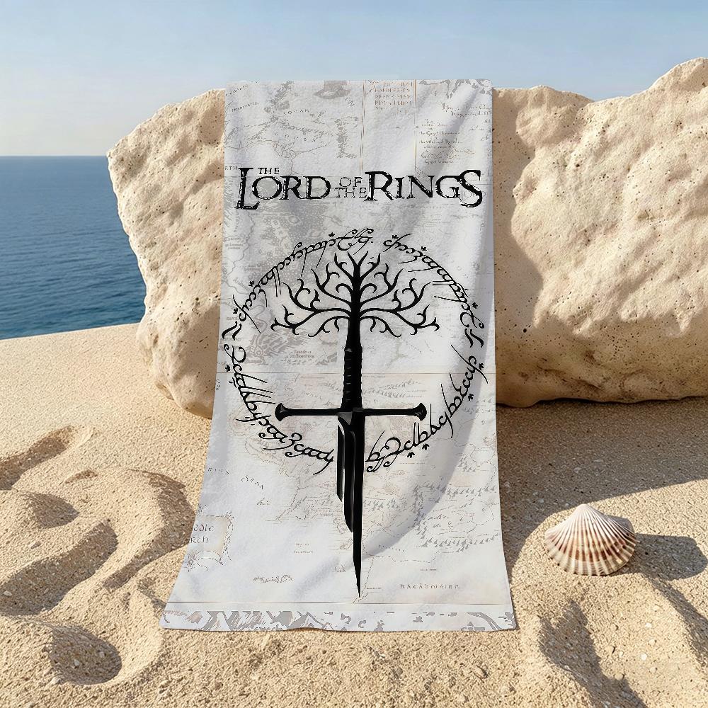 Hot Movie The L-Lord Of The R-rings Towel Towels For Beaches Yoga Studios Gyms Hot Springs Swimming Pools And Picnics