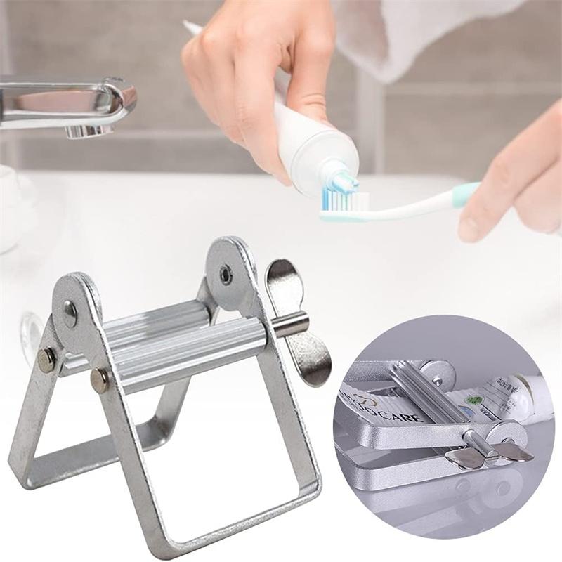 Toothpaste Squeezer Tooth Paste Holder Household Bathroom Tools Tube Cosmetics Facial Cleanser Rolling Squeezing Dispenser