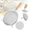 Fine Mesh Strainer Soya Milk Kitchen Gadgets, Pot Skimmer Stainless Steel Sieve Sifter for