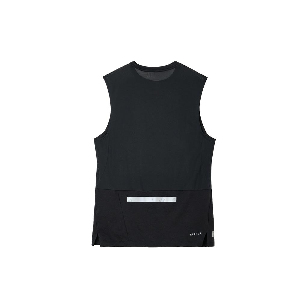 New Nike Running Tank Top Men's Black DX0852-010
