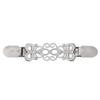 Retro Elegant Clothing Clip for Women Rhinestone Decoration Alloy Scarf Brooch Anti Slip Collar Clip Clothing Accessories 1PC