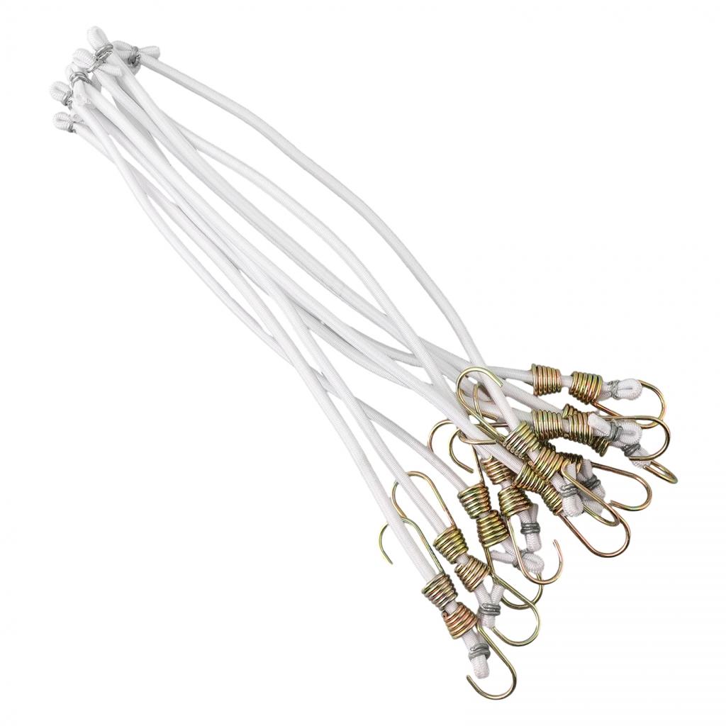 Elastic Bungee Cord Hook Straps 20 Pack 30cm Elastic Bungee Cord Hook Luggage