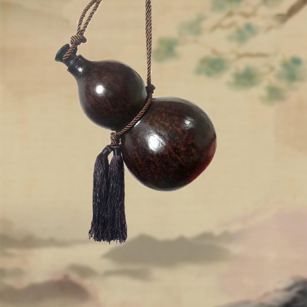 Chinese Retro-Inspired Gourd Water Bottle 500ML/1000ML Water Kettle Outdoor Activities