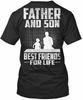 Father And Son Fishing Best Friends For Life T-Shirt Made In USA S To 5XL
