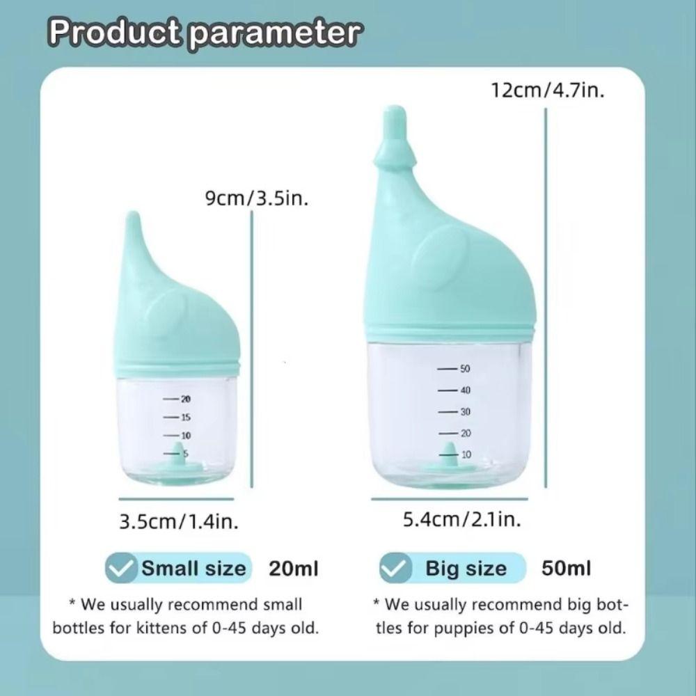 High Temperature Resistant Puppies Drinking Milk Bottles  Cat Newborn
