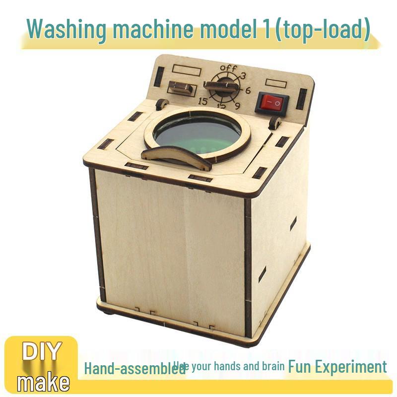 

Модель стиральной машины 3 Набор для научных экспериментов «Сделай сам» для учеников начальной школы