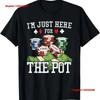 Im Just Here for The Pot Holdem Gambling Poker Idea T Shirt Vintage Washed Breathable Comfortable Slightly Fashion Casual