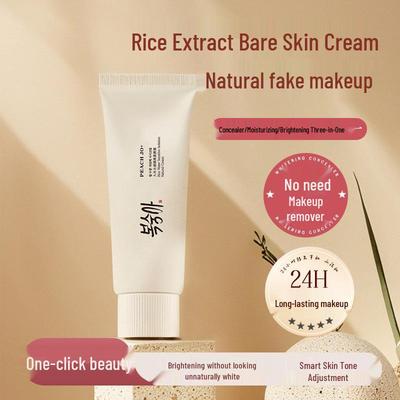 PEACH JO Tao Zuo Rice Barrier Sunscreen & Concealer - Natural Face Sculpting for Students, Free Shipping On One Item