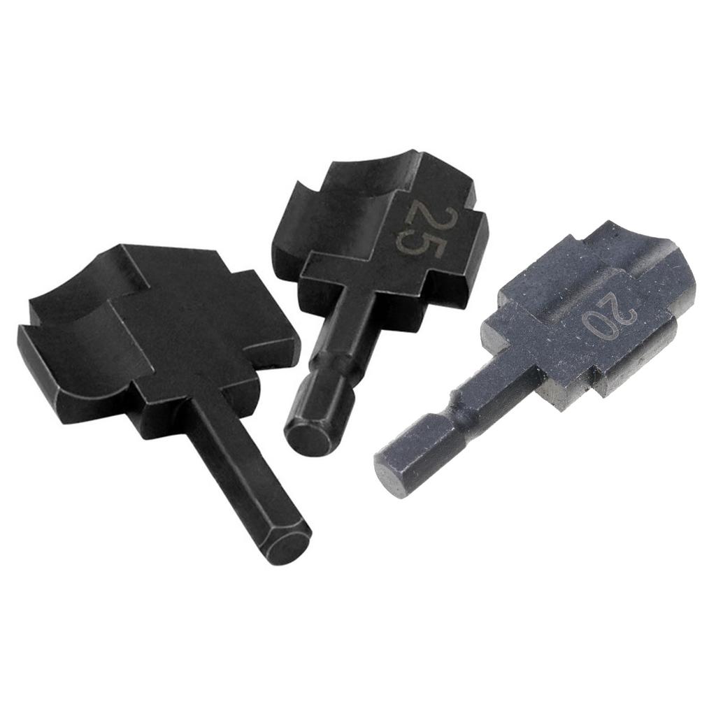 20/25/32mm Stufenbohrer zum Aufweiten von Wasserrohren zum Ansen von Rohren Gefertigt aus 40Gr Stahl Effizientes Bohren