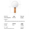 AMIRO LED HD Smart Makeup Mirror CN plug (adapter included)