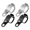 1 Paar Motorrad Blinker Halterung Fit für 30-45mm Vorderradgabel Roller Motorrad Zusatzscheinwerfer