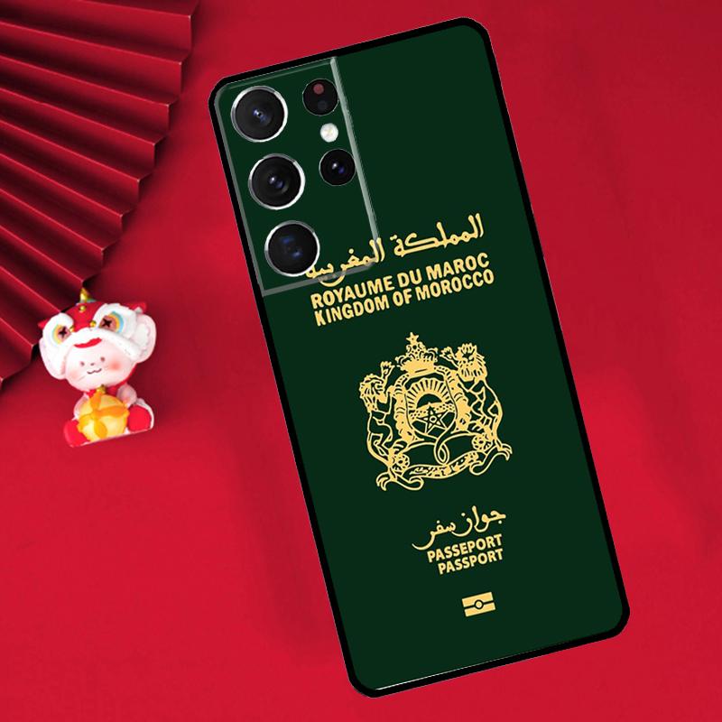 Maroc Morocco Flag Case For Samsung Galaxy S24 Ultra S21 S22 S20 S23 S25 Ultra Plus S9 S10 S25 FE Cover Funda