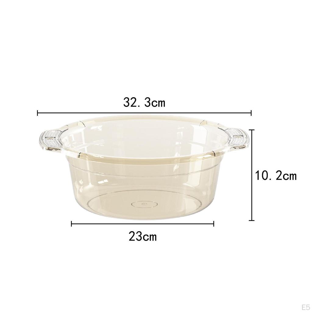 Wash Basin Washbin Storage Container Laundry Tub for Clothes Fruits Hiking