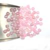 Dyed Pink Jade Square Cushion Cabochon Loose Gemstone Lot 50 Pcs 7 MM 100 CT For Jewelry Making