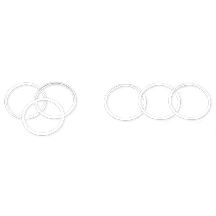Adjusters Performances Cycling Spacers Precisions Bike Component Spacers for Bike Handlebars Positioning 1