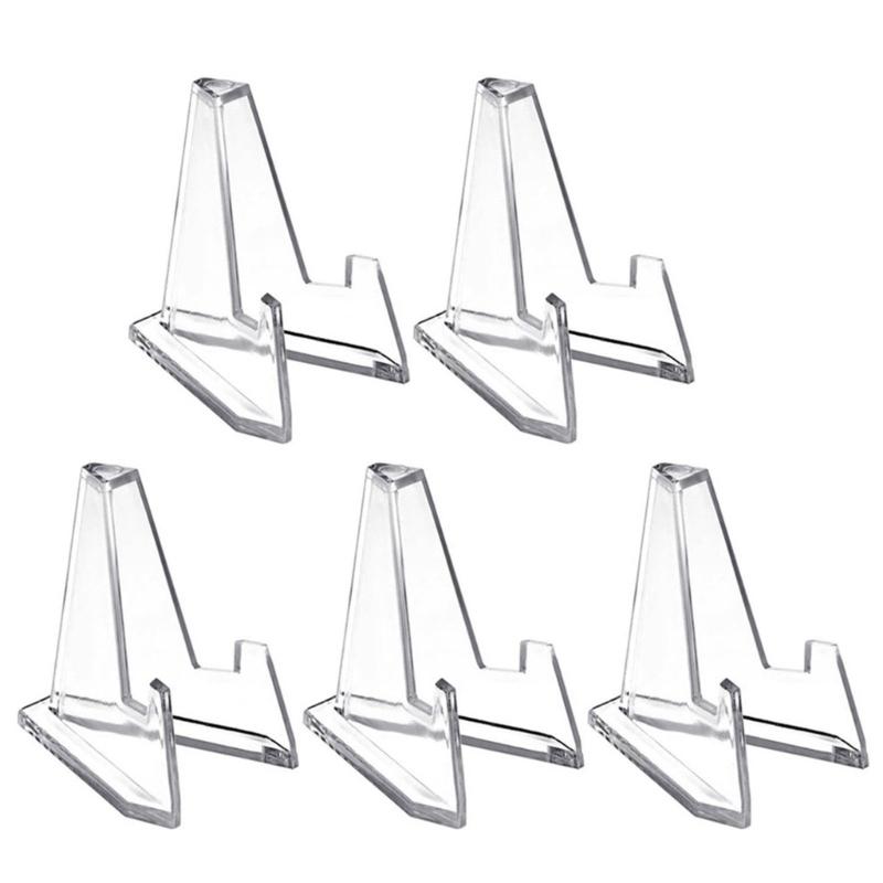 Small Easel Rack Card Commemorative Challenge Coin Capsule Support Rack