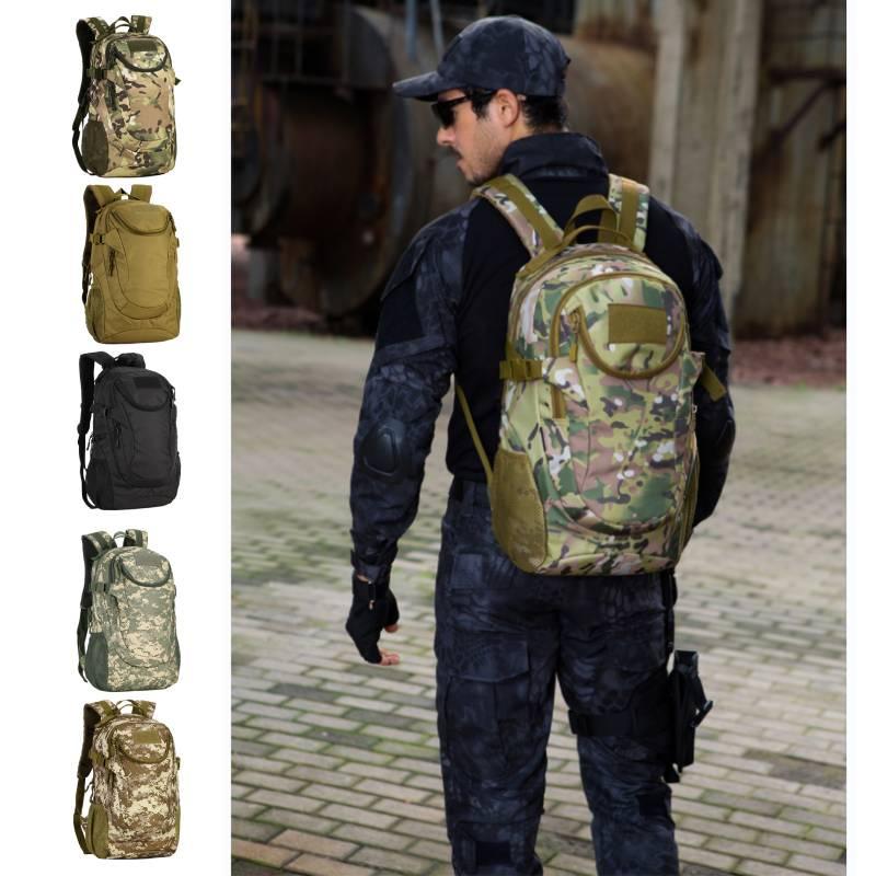 S401-25l Arc-shaped Small Backpack Durable 600d Polyester Material Suitable For Outdoor Tactical Travel