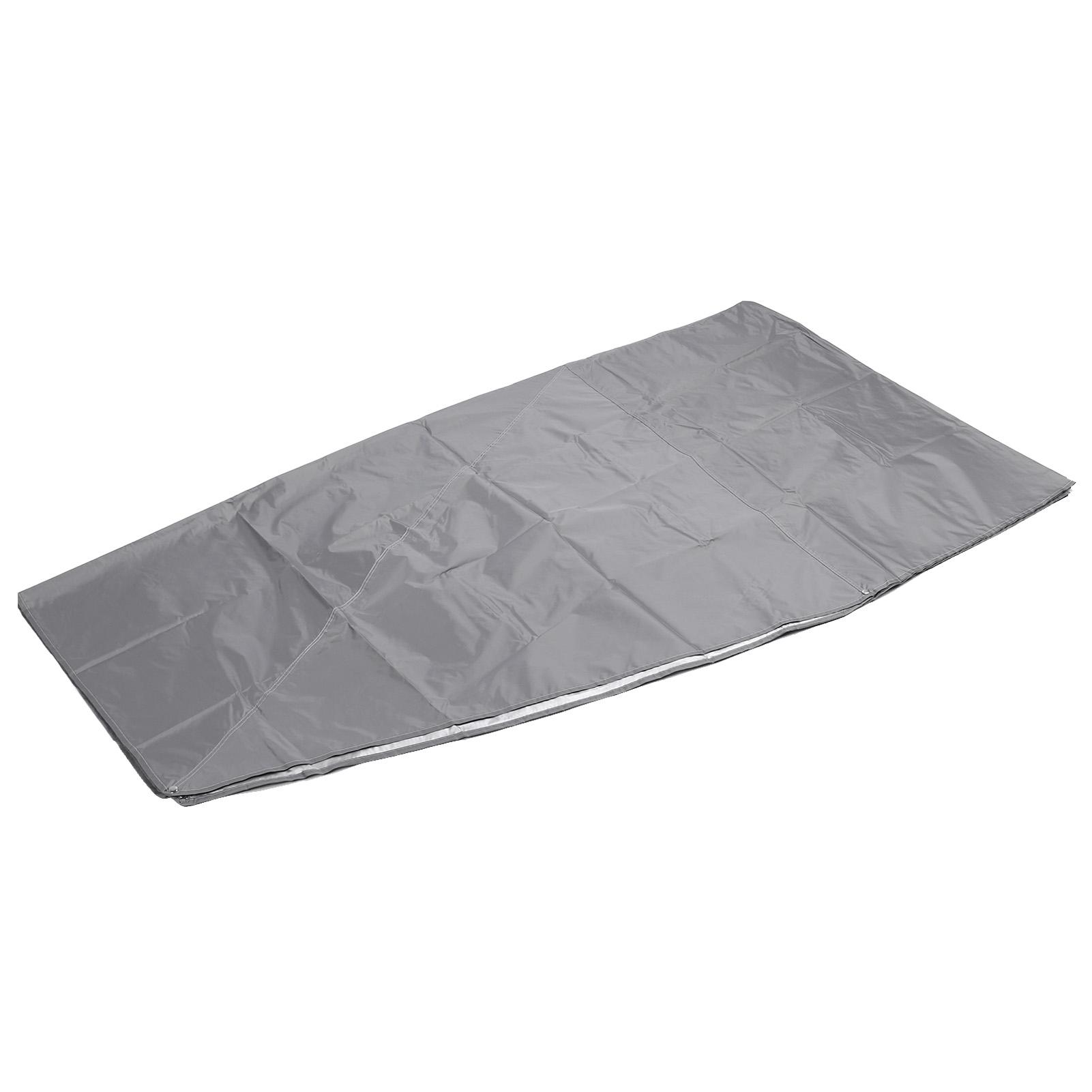 Car Body Cover UV Resistant Waterproof Dustproof Oxford Cloth Polyester Car Sunshade Umbrella for Outdoor