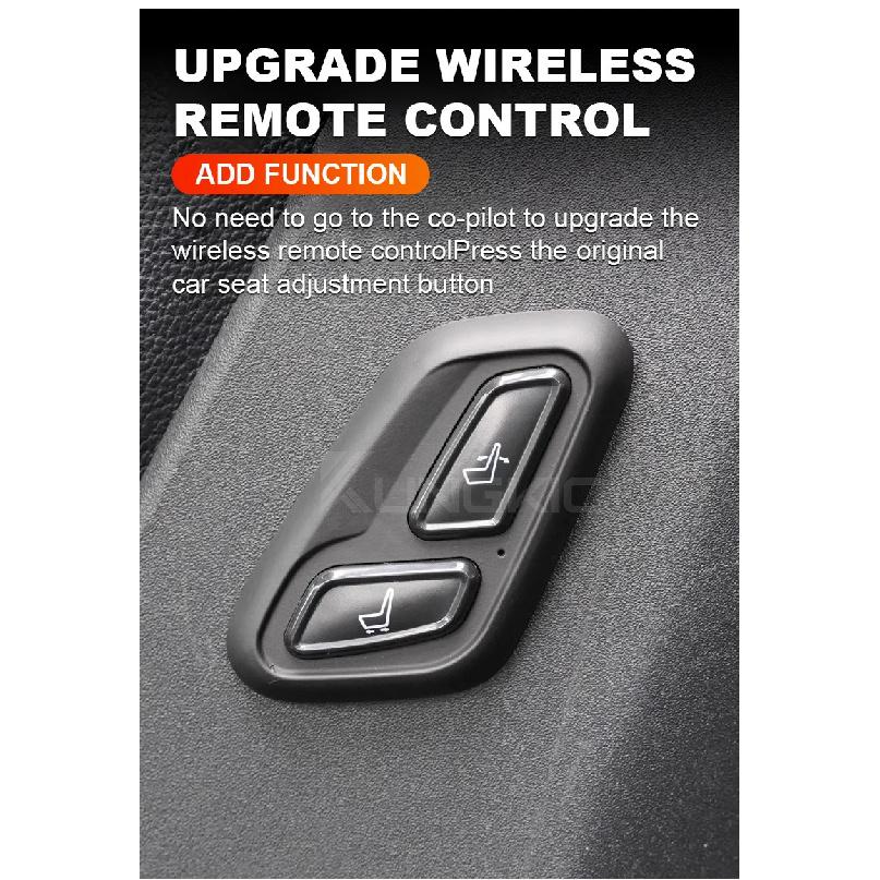 For Ford Explorer 2016 2017-2021 2022 2023 2024 Co-Pilot Seat Add Adjustable Button Passenger Seat Wireless Button Upgrade Tools