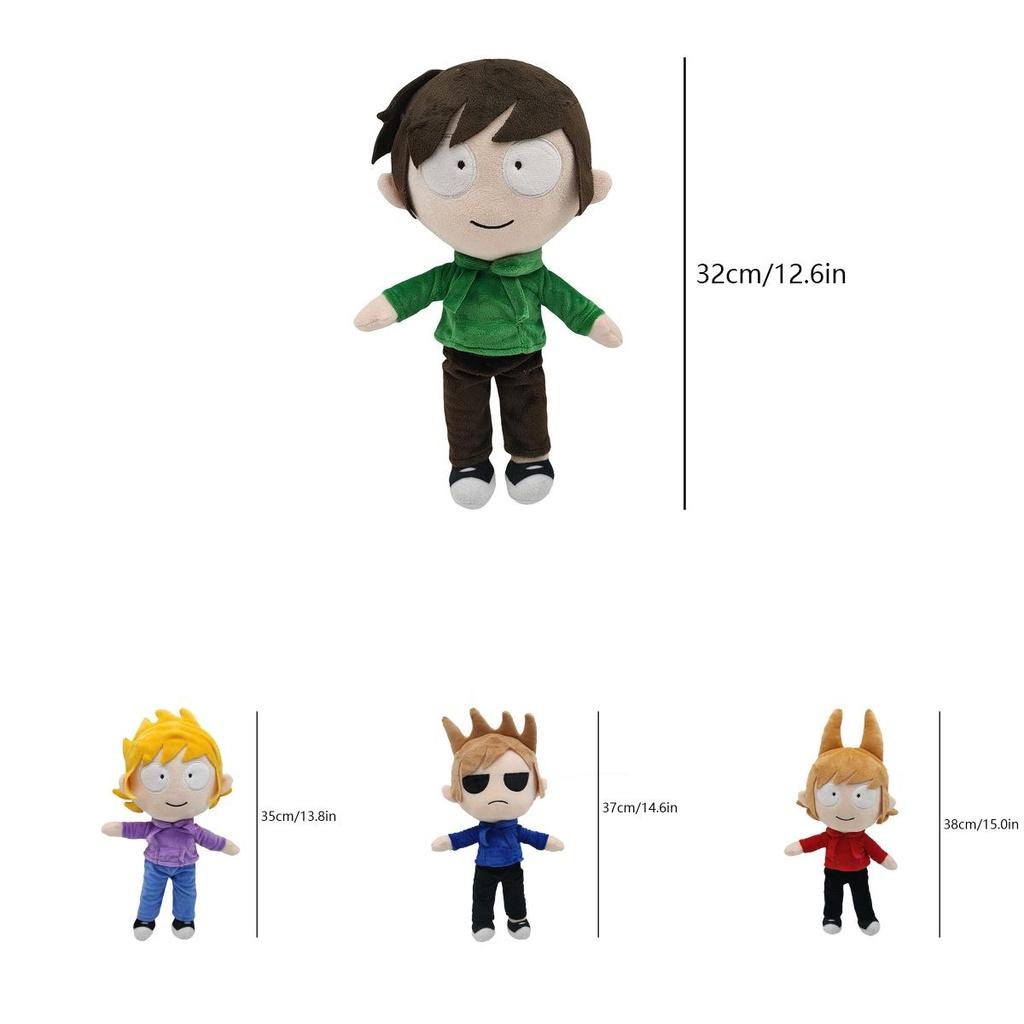 Exclusive Eddsworld Plush Cartoon Doll Soft Stuffed Toy For Stylish Home Decoration