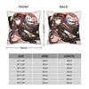 Soft Genshin Impact Hu Tao Pillowcase Polyester Cushion Cover Gift Anime Game Cartoon Pillow Case Cover Car Zipper