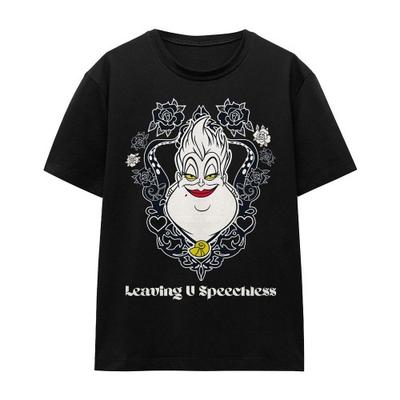 Disney Villains Unisex Adult Leaving U Speechless Ursula Valentine`s Day T-Shirt