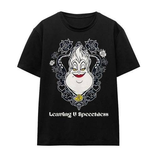 Disney Villains Unisex Adult Leaving U Speechless Ursula Valentine`s Day T-Shirt