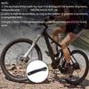 Bicycles Left Crank Arm, 220mm Aluminium Alloy Crank Arm Arm Bike Crank Arm Replacements for Mountain Bike Repairment