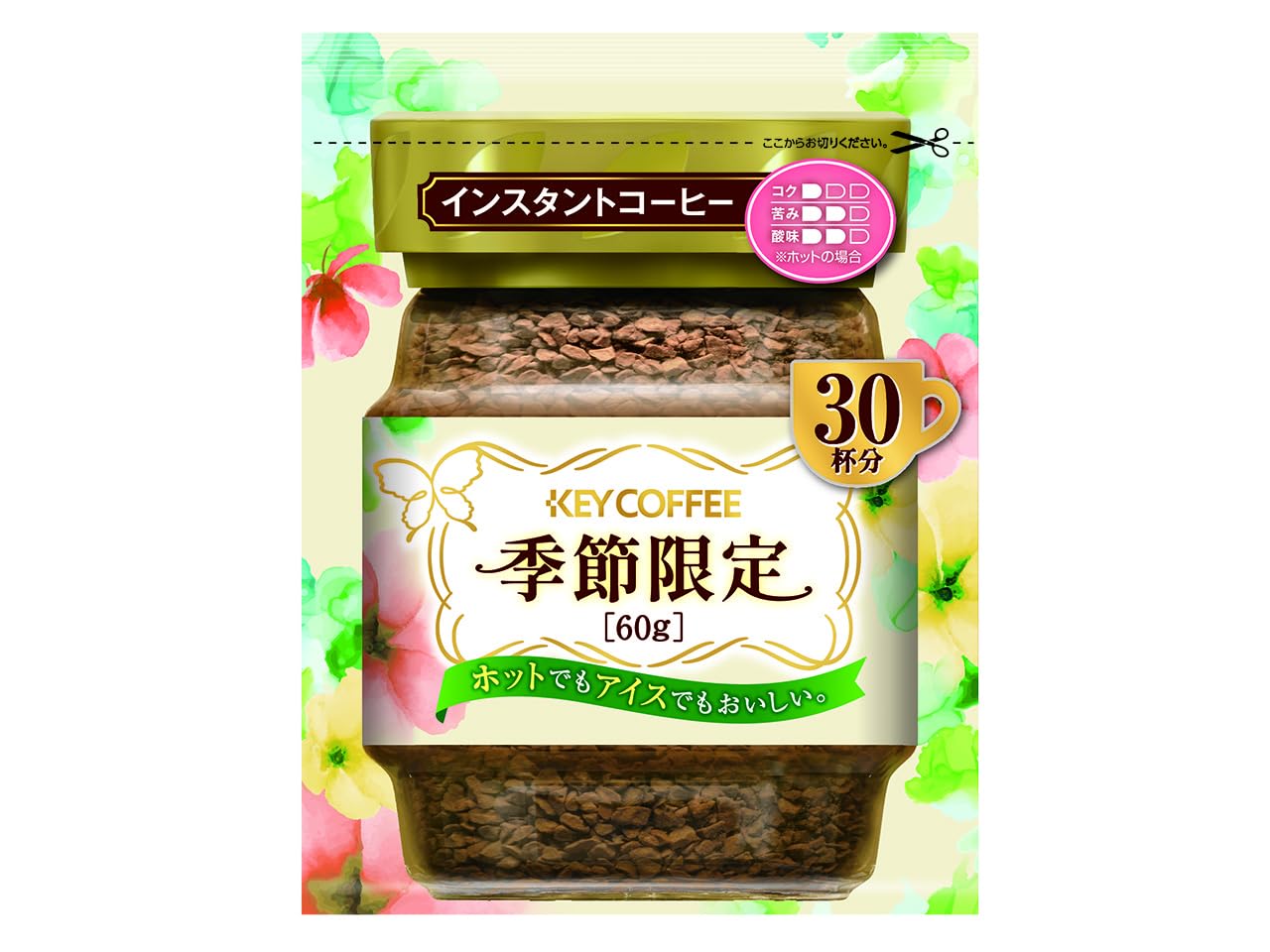 

Растворимый кофе Key Coffee Seasonal Limited Pack 60g x 3 шт.