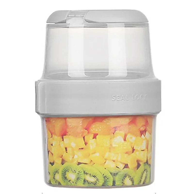 300/480/670/870/1070ML Oatmeal Nut Yogurt Salad Cup Food Storage Box Seal Container Set 2-layer Crisper Cup Sauce Cup Lunch Box