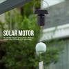 Solar Powered Eco Friendly Motor Wind Chime Ornament Hanging Rotating Motor