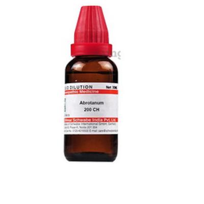 @ Dr Willmar Abrotanum 200 CH Homeopathic Medicine 30ML UKR1198_60%OFF