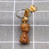 Success Buddhism Buddha Guanyin Engraving Bag Pendant Keychain Keyfob Car Accessories Key Ring