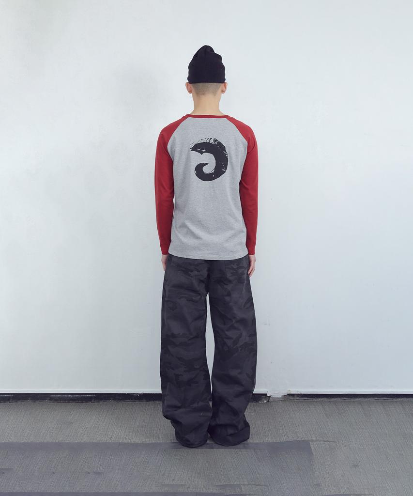 Tansanmageunesyum Sulano X Carbonated Raglan Horn Long Sleeve (Grey)