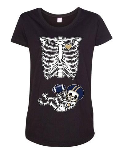 Baby Skeleton St. Louis Football Maternity DT T-Shirt Tee Unisex T-Shirt XXXXL